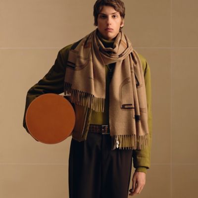 メンズ, ネクタイ・スカーフ・マフラー, マフラー＆カレ | Hermès